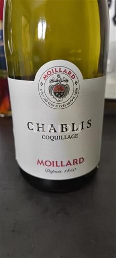 Burgundija Chablis Moillard Coquillage 2024