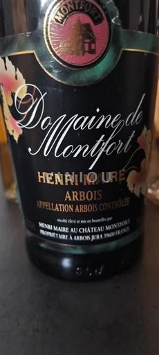 Jura Arbois Domaine Montfort 1996