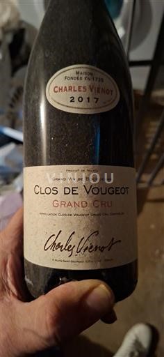 Borgoña Clos-de-vougeot Grand Cru Charles Vienot 2017