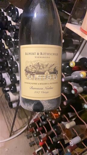 Regione Costiera Franschhoek Rupert & Rothschild Vignerons Baroness Nadine 2017