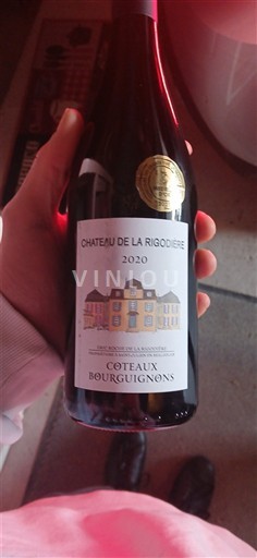 Bourgogne Coteaux bourguignons Château La Rigodière 2020