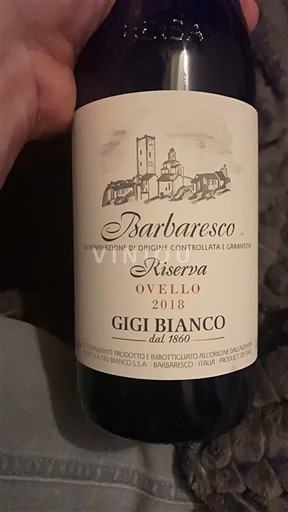 Piemonte Barbaresco Gigi Bianco Ovello Riserva 2018