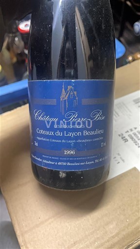 Thung lũng sông Loire Không được chỉ định Château Pierre-Bise Les Soucheries 1996