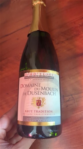 Alsace Crémant d'Alsace Domaine Moulin de Dusenbach Brut Tradition 2013
