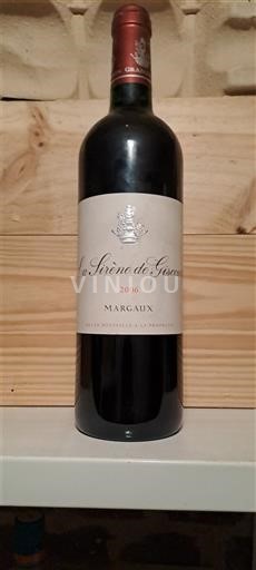 Burdeos Margaux Château Giscours La Sirène de Giscours 2006