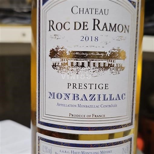 Tây Nam Monbazillac Château Roc de Ramon Prestige 2018