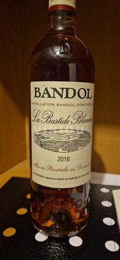 Provence Bandol La Bastide Blanche 2016