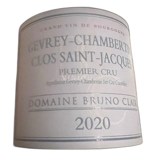 Bourgogne Gevrey-chambertin Premier Cru Domaine Bruno Clair Clos Saint-Jacques 2020