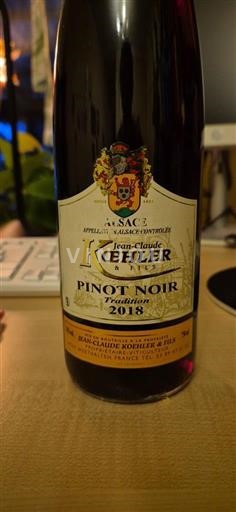 Alsace Jean-Claude Koehler & Fils Tradition 2018
