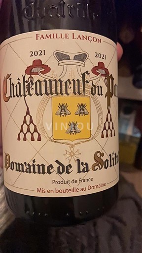 Valle del Ródano Châteauneuf-du-Pape. Domaine La Solitude 2021