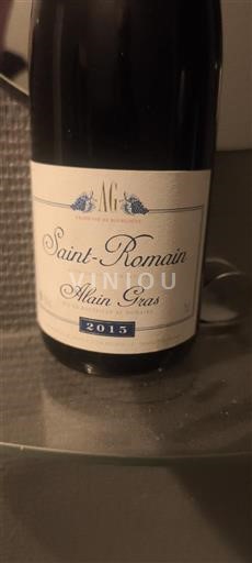 Borgoña Saint-Romain Alain Gras 2015