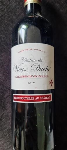 Bordeaux Lalande-de-Pomerol Château du Vieux Duché 2017