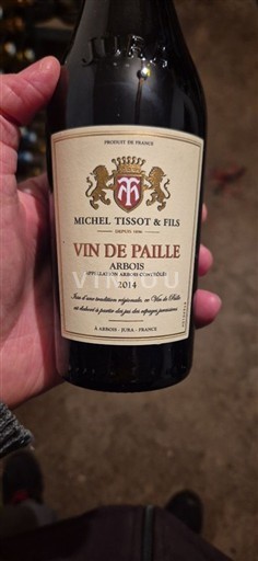 Jura Arbois Michel Tissot & Fils Vin de Paille 2014