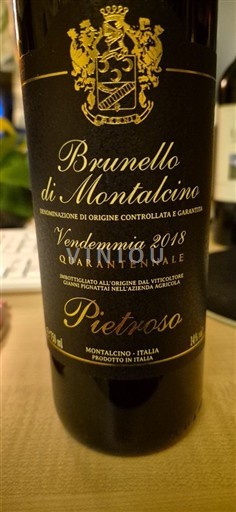 Toscana Brunello di Montalcino Pietroso Quarentennale 2018