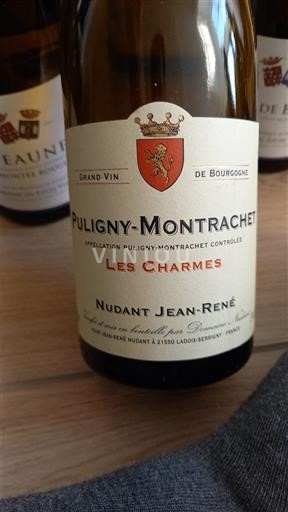 Vinos Blanc sec Les Charmes Nudant Jean-René 2015 Francia Borgoña Puligny-Montrachet AOC