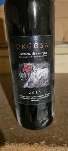 Sardinia Cannonau de Sardaigne Orgosa 2015