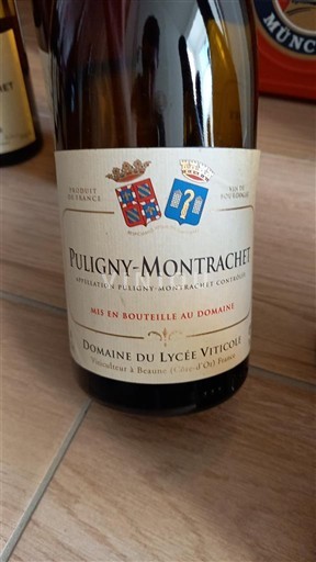Vinos Blanc sec Domaine Lycée Viticole 2018 Francia Borgoña Puligny-Montrachet AOC