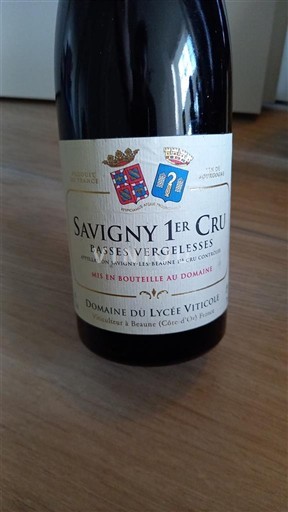 Borgoña Savigny-lès-Beaune Premier Cru Domaine Lycée Viticole Basses Vergelesses 2012