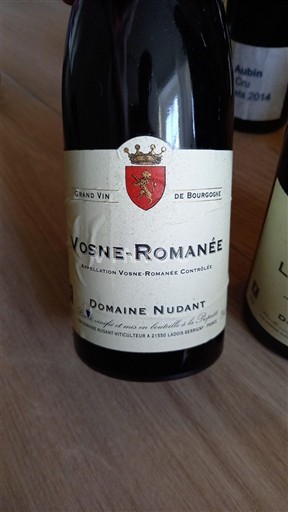 Borgogna Vosne-Romanée Domaine Nudant 2014