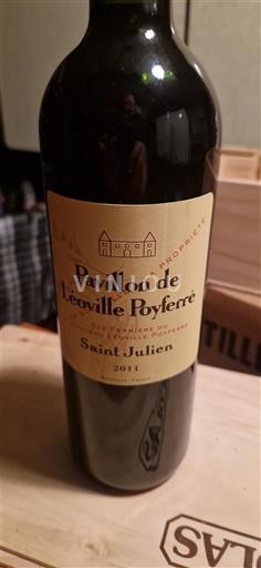 Bordeaux Saint-Julien Château Léoville Poyferré Pavillon de Léoville Poyferré 2011