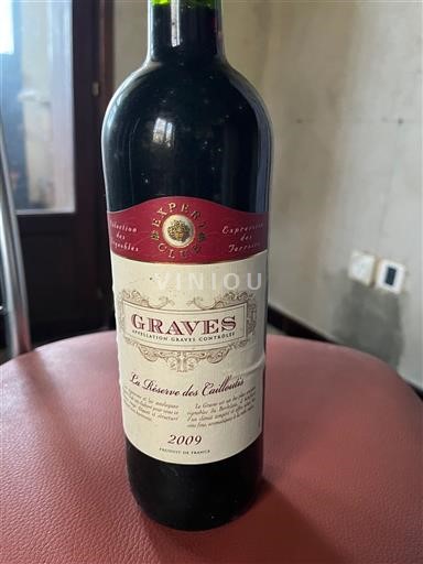 Bordeaux Graves Les Cailloux La Réserve des Cailloux 2009