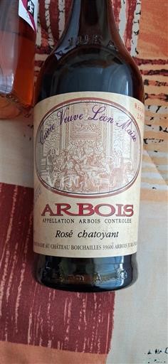 Jura Arbois Veuve Léon Marie Rosé chatoyant Neročník
