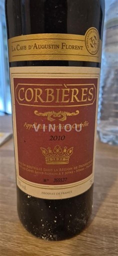 Langvedok Corbières La Cave d'Augustin Florent 2010