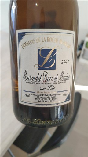 Loirevallei Muscadet-Sèvre-et-Maine Domaine La Roche Blanche 2002