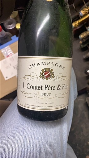 Champagne Sâm-panh J. Contet Père & Fils Brut Không niên vụ