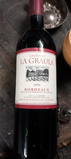 Burdeos Bordeaux Château Lagraula 1995