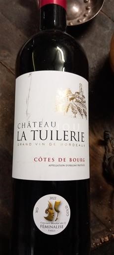 Bordeaux Côtes-de-bourg La tuilerie 2020