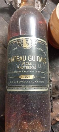 Bordeaux Sauternes Premier Cru Château Guiraud 1994