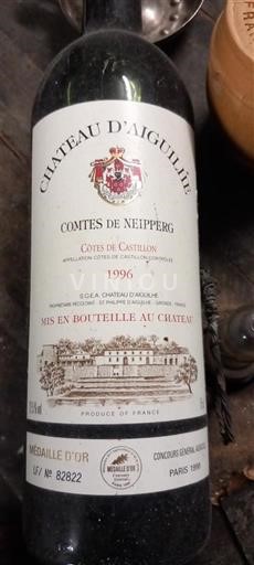 Bordeaux Määrittelemätön Château Aiguilhe Comtes de Neipperg 1996