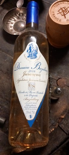Tây Nam Jurançon Domaine Bayzolles 2018
