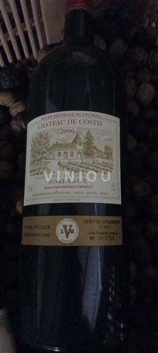 Burdeos Bordeaux Château Costis 2000
