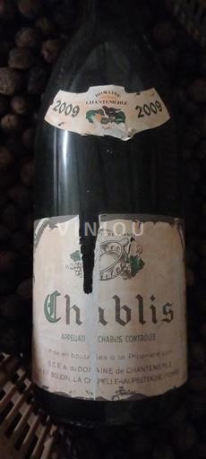 Vina Blanc sec Domaine Chantemerle 2009 Francija Burgundija Chablis AOC