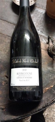Borgogna Borgogna Côtes d'Auxerre Domaine Saint-Pancrace La Côte d'or 2020