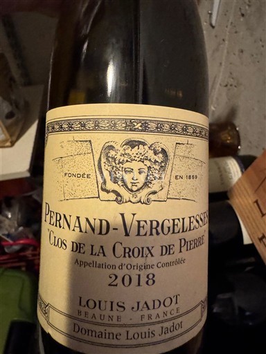 Burgundi Pernand-vergelesses Louis Jadot Clos de la Croix de Pierre 2018