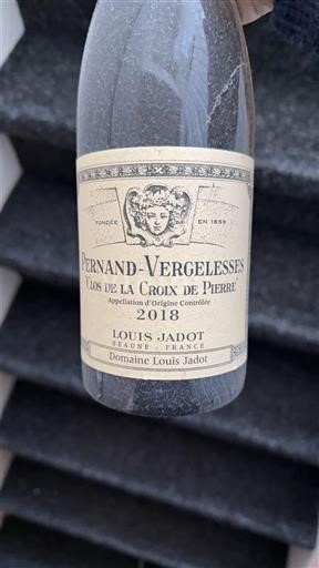Bourgogne Pernand-vergelesses Louis Jadot Clos de la Croix de Pierre 2018