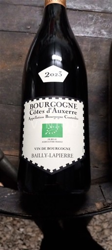 Bourgogne Bourgogne Côtes d'Auxerre Bailly-Lapierre 2023