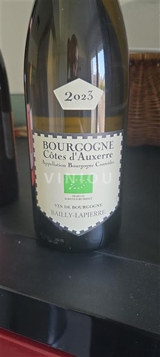 Бургундія Бургунь Кот-д'Осер Bailly-Lapierre 2023
