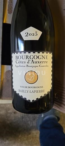 Burgundia Bourgogne Coastele Auxerre Bailly-Lapierre 2023