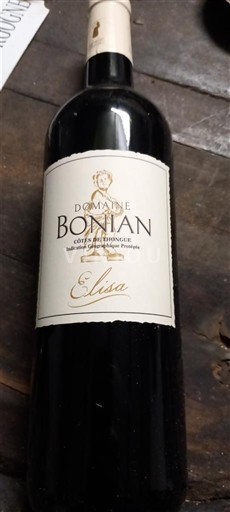 Languedoc und Roussillon Côtes de Thongue Domaine Bonian Elisa 2022