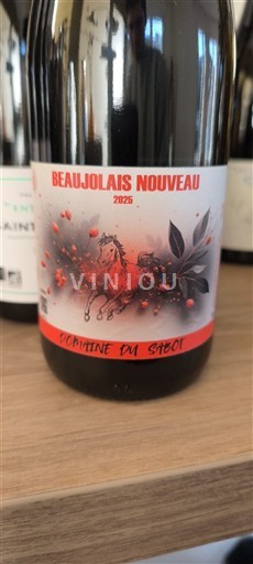 Beaujolais Beaujolais Nouveau Domaine Sabot 2025
