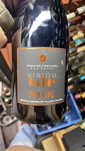 Roussillon Không được chỉ định Domaine Fontanel Prieuré 2017