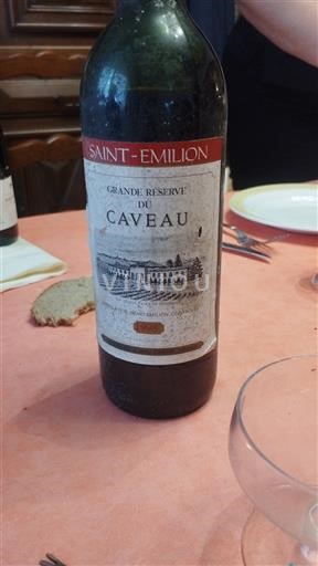 Bordeaux Saint-Émilion Caveau Grande Réserve 1995