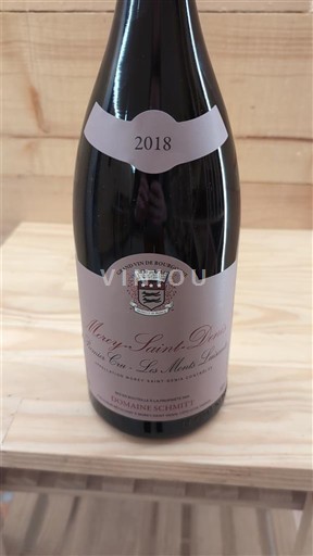 Bourgogne Morey-saint-denis Premier Cru Domaine Schmitt Les Monts Luisants 2018