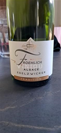 Alsace Edelzwicker Maison Froehlich Tradition 2024