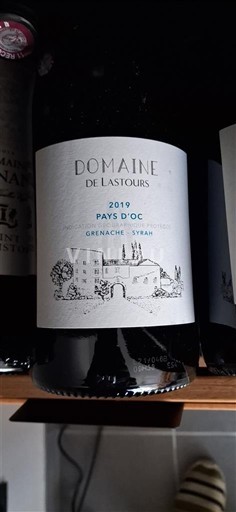 Languedoc ja Roussillon Pays d'Oc Domaine Lastours 2019