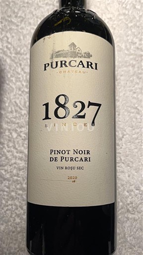 Stefan Voda Purcari 1827 Pinot Noir de Purcari 2020